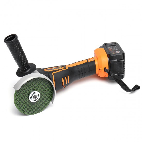 12800H 98TV Brushless Eletric Angle Grinder Kit Cordless Polishing Cutting Power Tool 12800H 98TV Brushless Eletric Angle Grinder Kit Cordless Polishing Cutting Power Tool