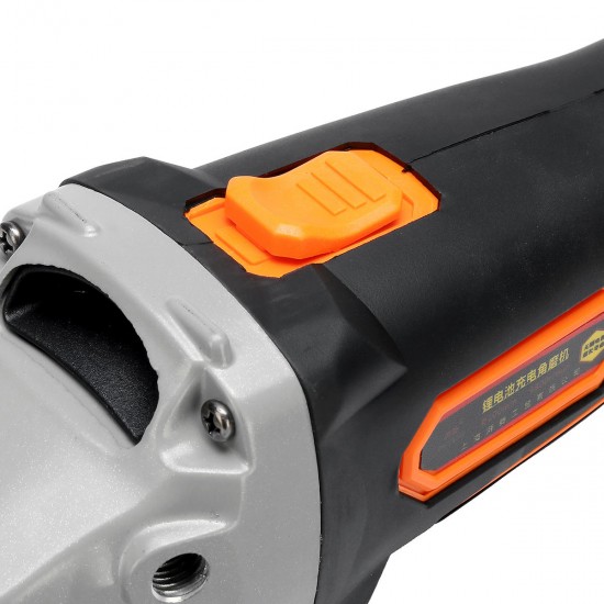 12800H 98TV Brushless Eletric Angle Grinder Kit Cordless Polishing Cutting Power Tool 12800H 98TV Brushless Eletric Angle Grinder Kit Cordless Polishing Cutting Power Tool
