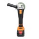 12800H 98TV Brushless Eletric Angle Grinder Kit Cordless Polishing Cutting Power Tool 12800H 98TV Brushless Eletric Angle Grinder Kit Cordless Polishing Cutting Power Tool