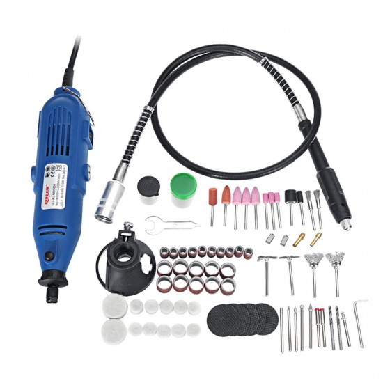 128Pcs 130W Electric Mini Grinder 6 Gear Drill Set Rotary Tool & Flexible Shaft Engraving Polishing Tool 128Pcs 130W Electric Mini Grinder 6 Gear Drill Set Rotary Tool & Flexible Shaft Engraving Polishing Tool