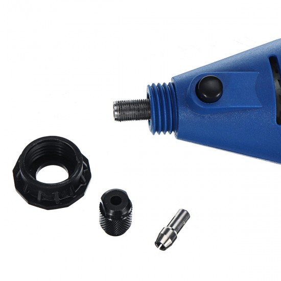 128Pcs 130W Electric Mini Grinder 6 Gear Drill Set Rotary Tool & Flexible Shaft Engraving Polishing Tool