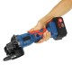 128VF 100mm Cordless Brushless Angle Grinder Cutting Grinding Tool Rechargeable 128VF 100mm Cordless Brushless Angle Grinder Cutting Grinding Tool Rechargeable