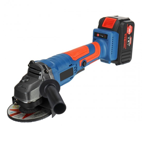 128VF 100mm Cordless Brushless Angle Grinder Cutting Grinding Tool Rechargeable 128VF 100mm Cordless Brushless Angle Grinder Cutting Grinding Tool Rechargeable