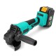 128VF 1300W 10000RPM Cordless Brushless Angle Grinder with 16800mAh Li-Ion Battery