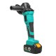 128VF 1300W 10000RPM Cordless Brushless Angle Grinder with 16800mAh Li-Ion Battery 128VF 1300W 10000RPM Cordless Brushless Angle Grinder with 16800mAh Li-Ion Battery