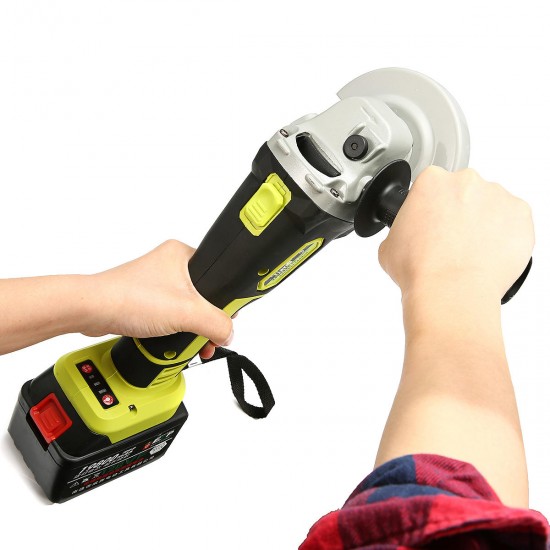 128VF 19800mAh Lithium-Ion Brushless Cut-Off Angle Grinder Cordless Electric Angle Grinder Power Cut 128VF 19800mAh Lithium-Ion Brushless Cut-Off Angle Grinder Cordless Electric Angle Grinder Power Cut