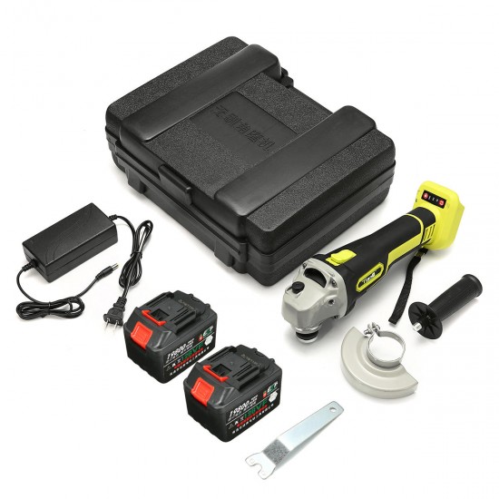 128VF 19800mAh Lithium-Ion Brushless Cut-Off Angle Grinder Cordless Electric Angle Grinder Power Cut 128VF 19800mAh Lithium-Ion Brushless Cut-Off Angle Grinder Cordless Electric Angle Grinder Power Cut
