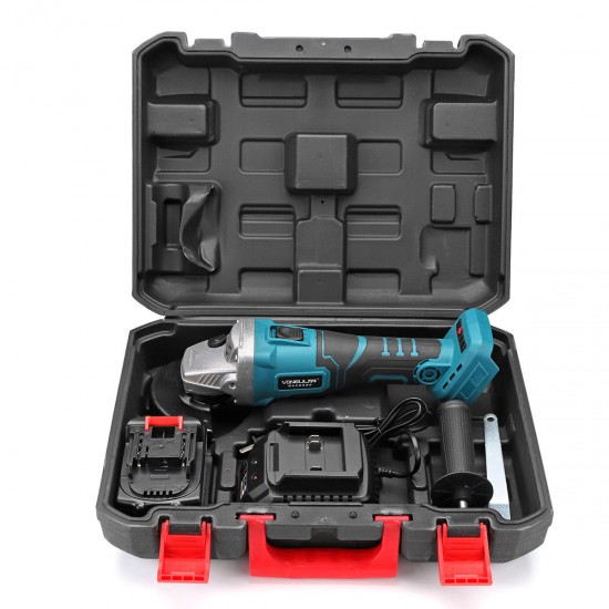 128tv 29800mA Electric Angle Grinder Cordless Polisher Polishing Machine Cutting Tool 128tv 29800mA Electric Angle Grinder Cordless Polisher Polishing Machine Cutting Tool