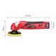 12V Car Electric Polisher Waxer Portable Waxing Polishing Machine W/ 2Pcs Li-ion Battery