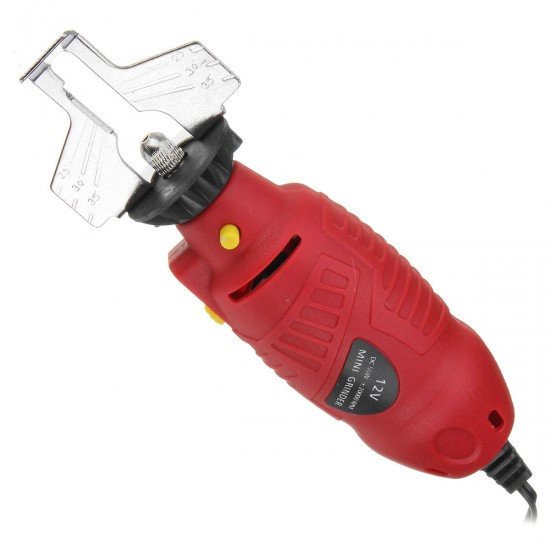 12V Chainsaw Sharpener Electric Handheld Grinder Tools File Set