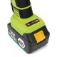 1300W 18800mAh Rechargable Cordless Brushless Angle Grinder 2 Gears Disc Polishing Machine Grinding Tool 2 Li-ion Batteries 1300W 18800mAh Rechargable Cordless Brushless Angle Grinder 2 Gears Disc Polishing Machine Grinding Tool 2 Li-ion Batteries
