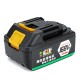1300W 18800mAh Rechargable Cordless Brushless Angle Grinder 2 Gears Disc Polishing Machine Grinding Tool 2 Li-ion Batteries 1300W 18800mAh Rechargable Cordless Brushless Angle Grinder 2 Gears Disc Polishing Machine Grinding Tool 2 Li-ion Batteries