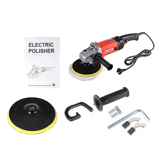 1400W Adjustable Speed Electric Polisher Car Waxing Furniture Polishing Machine 1400W Adjustable Speed Electric Polisher Car Waxing Furniture Polishing Machine
