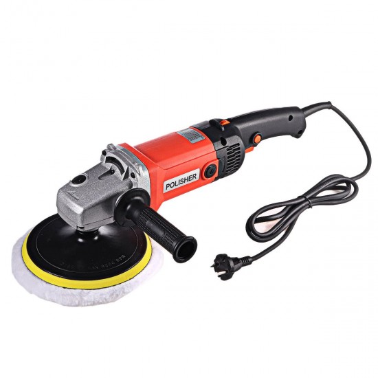 1400W Adjustable Speed Electric Polisher Car Waxing Furniture Polishing Machine