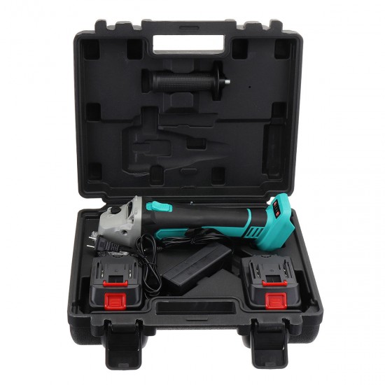 188VF/218VF Brushless Cordless Angle Grinder Electric Power Polishing Cutting W/ 1 or 2 Li-ion Battery 188VF/218VF Brushless Cordless Angle Grinder Electric Power Polishing Cutting W/ 1 or 2 Li-ion Battery