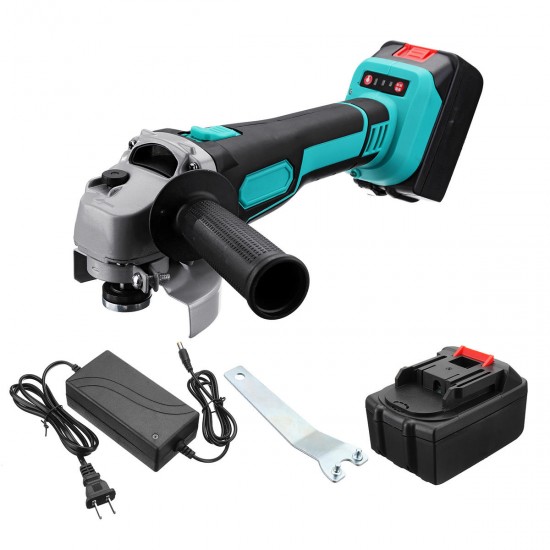 188VF/218VF Brushless Cordless Angle Grinder Electric Power Polishing Cutting W/ 1 or 2 Li-ion Battery