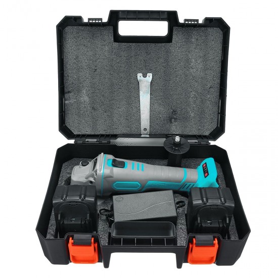 188VF/218VF Brushless Electric Angle Grinder Cordless Polisher Polishing Machine Cutting Tool Set W/ 1 or 2 Li-ion Battery