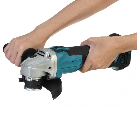 18V 860W 4 Speed Regulated Cordless Brushless Angle Grinder For Makita Battery Electric Grinding Polishing Cutting Machine