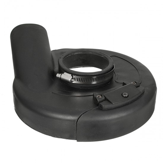 18cm Black Vacuum Dust Shroud Cover for Angle Grinder Hand Grind Convertible 18cm Black Vacuum Dust Shroud Cover for Angle Grinder Hand Grind Convertible