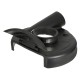 18cm Black Vacuum Dust Shroud Cover for Angle Grinder Hand Grind Convertible 18cm Black Vacuum Dust Shroud Cover for Angle Grinder Hand Grind Convertible