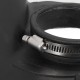 18cm Black Vacuum Dust Shroud Cover for Angle Grinder Hand Grind Convertible 18cm Black Vacuum Dust Shroud Cover for Angle Grinder Hand Grind Convertible