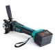 218TV 29800mAh 600W 12000r/min Cordless Electric Angle Grinder Power Cutting Tool with 3 125mm Cutting Wheels Rechargable Speed Adjustable