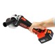 21V Lithium Ion Brushless Cordless Angle Grinder Multifunctional Cutting Polishing Electric Angle Grinding Cutting Machine 21V Lithium Ion Brushless Cordless Angle Grinder Multifunctional Cutting Polishing Electric Angle Grinding Cutting Machine