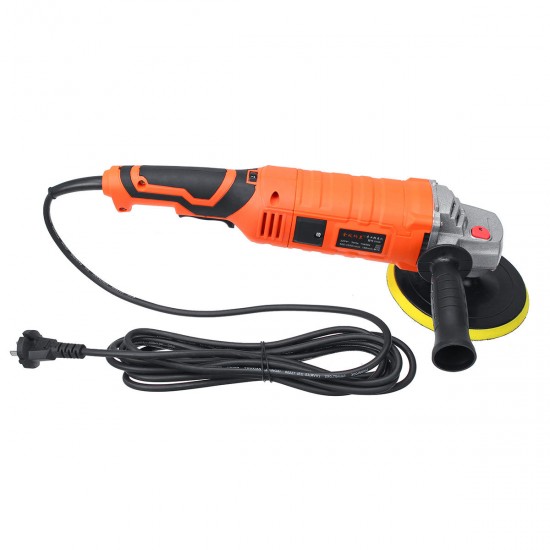 220V 1580W Electric Polishing Machine 7 Variable Speed Car Polisher Buffer Waxer 500-3300r/min