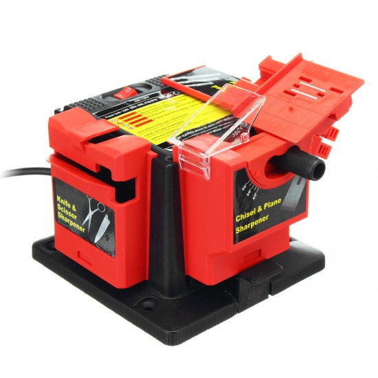 220V Multipurpose Sharpener for Drill Bits Chisels Planer Blades Scissors Knives Electric Power Tool