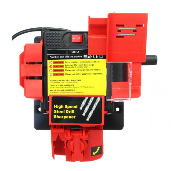 220V Multipurpose Sharpener for Drill Bits Chisels Planer Blades Scissors Knives Electric Power Tool 220V Multipurpose Sharpener for Drill Bits Chisels Planer Blades Scissors Knives Electric Power Tool