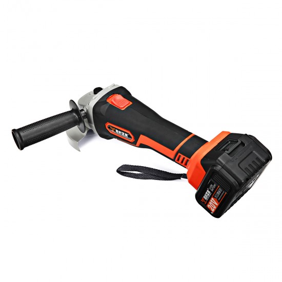 3.0Ah 21V Brushless Cordless Angle Grinder Electric Power Angle Grinding Cutting With Li-ion Battery & Charger