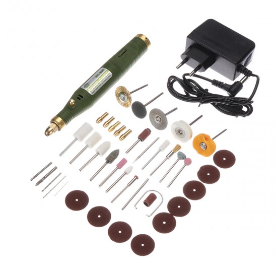 5000-18000RPM Speed Variable Upgraded Mini Electric Drill Grinder Set Drilling Carving Polishing Engraving Milling Pen Miniature Hade Carving Rotary Tool