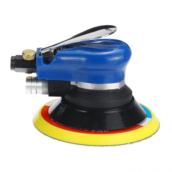 6 Inch Air Orbital Sander Dual Action Sander Pneumatic Orbit Polisher Grinding Sanding Tools Set