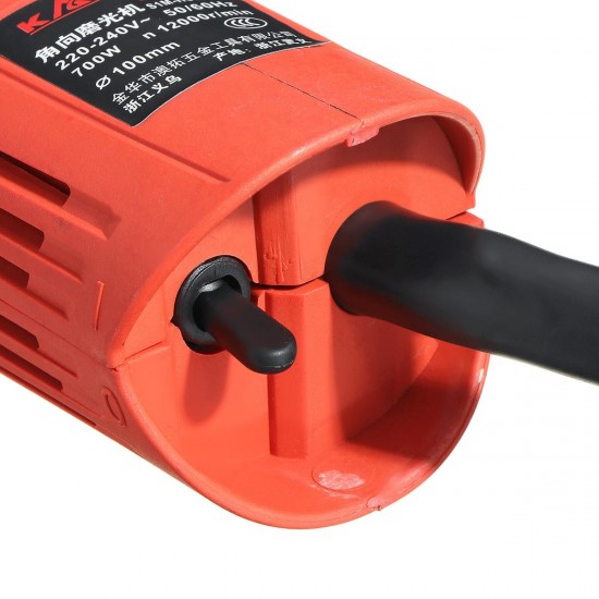 700W 12000r/min Multifunctional Power Angle Grinder 100mm Grinding Cutting Polishing Machine Tool Electric Angle Grinder 700W 12000r/min Multifunctional Power Angle Grinder 100mm Grinding Cutting Polishing Machine Tool Electric Angle Grinder