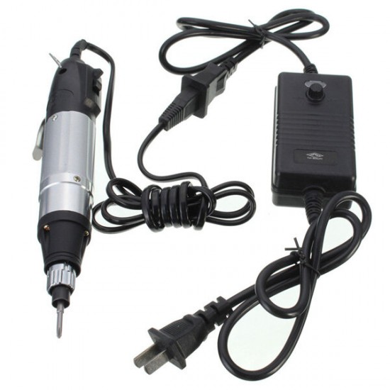 800 DC Powered Electric Screwdriver + Small Power Supply + 10 Bits Hand-tools 800 DC Powered Electric Screwdriver + Small Power Supply + 10 Bits Hand-tools