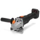 800W 100mm Cordless Brushless Angle Grinder Fit for 18V Makita Li-ion Battery