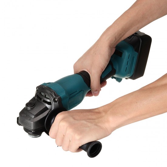 800W 100mm Cordless Electric Angle Grinder 10000rpm Portable Cut Off Tool For Makita 18V Battery