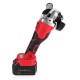 Cordless Angle Grinder 18V Li-ion 16800H 180mm Handeld Electric Angle Grinder Industrial Grade