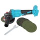 Cordless Angle Grinder Replaces For Makita 18V Li-ion 125mm Brushless