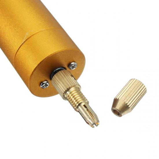 DC5V Mini Portable Handheld Drill DIY Micro Electric Hand Drill With 10x Twist Bits