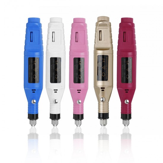 Professional Acrylic Electric Engraving Pen Nail Art Drill File Manicure Pedicure Polishing Tools Kit Professional Acrylic Electric Engraving Pen Nail Art Drill File Manicure Pedicure Polishing Tools Kit