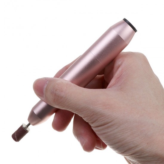 USB DC5V 15000rpm Mini Portable Electric Nail Polisher Pen Drill Polishing Machine