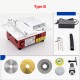 100-240V Mini Table Saws Multifunctional Electric Saw Wood Working DIY Bench Lathe Electric Polisher Grinder DIY Model Household Cutting Machine