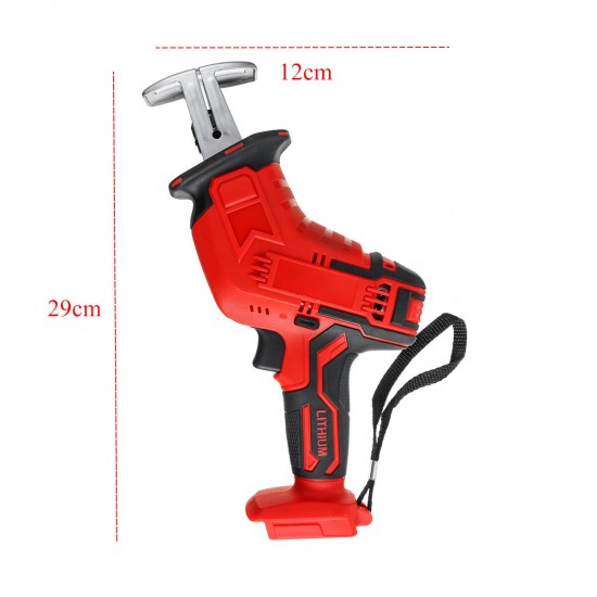 110-220V 21V 2 Lithium Battery Charging Reciprocating Saw PVC Pipes Wood Metal Cutter