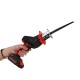 110-240V Lithium-Ion Cordless Reciprocating Saw Rechargeable w/4 Blades 1/2 Battery