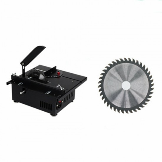 110V/220V 1200W 40MM Mini Household Table Saws Woodworking Micro Precision Bench Saws Multifunctional Cutting Machine