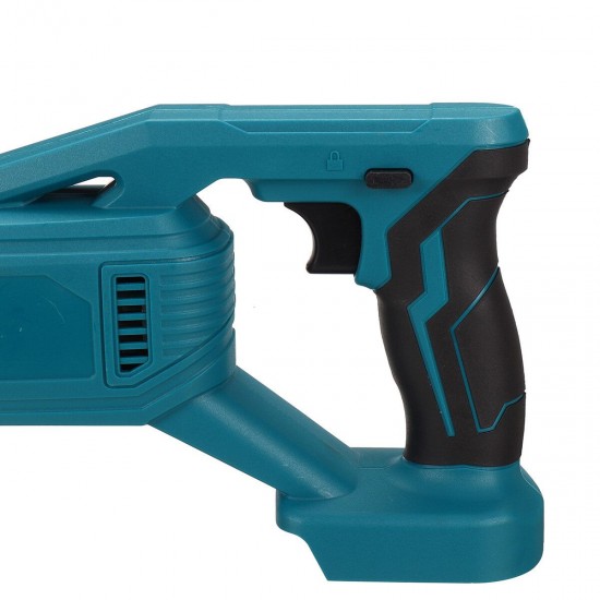18V Blue Electric Reciprocating Saw Variable Speed Cordless Wood Metal Cutting Power Tools Set 18V Blue Electric Reciprocating Saw Variable Speed Cordless Wood Metal Cutting Power Tools Set