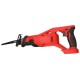 18V Red Electric Reciprocating Saw Variable Speed Cordless Wood Metal Cutting Power Tools Set