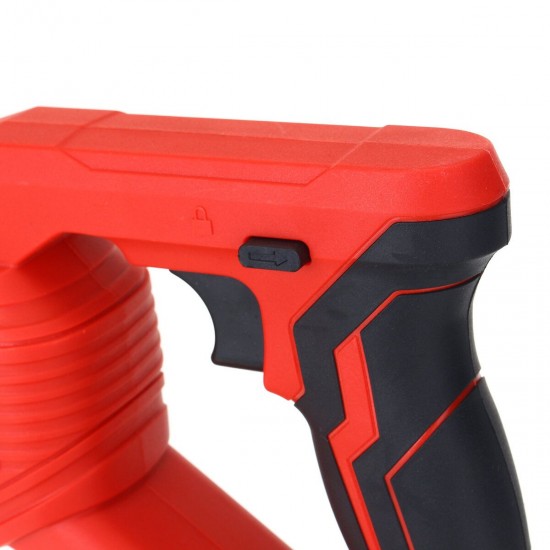 18V Red Electric Reciprocating Saw Variable Speed Cordless Wood Metal Cutting Power Tools Set 18V Red Electric Reciprocating Saw Variable Speed Cordless Wood Metal Cutting Power Tools Set