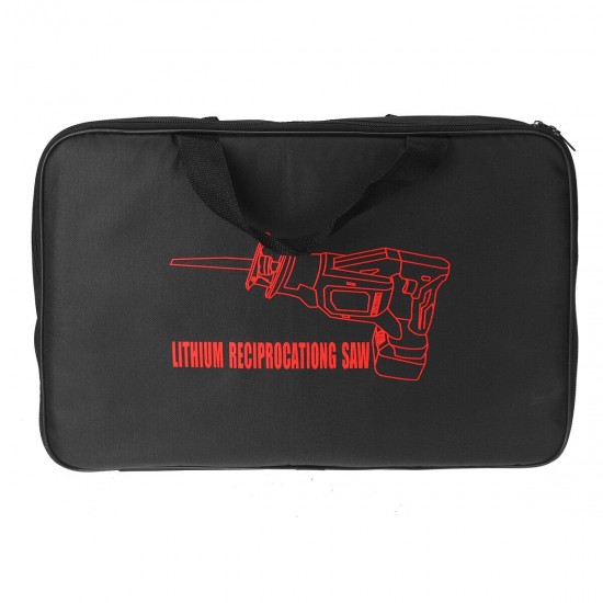18V Red Electric Reciprocating Saw Variable Speed Cordless Wood Metal Cutting Power Tools Set 18V Red Electric Reciprocating Saw Variable Speed Cordless Wood Metal Cutting Power Tools Set